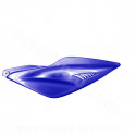 CAPOT ARRIERE GAUCHE ADAPT. MBK NITRO / YAMAHA AEROX BLEU METAL