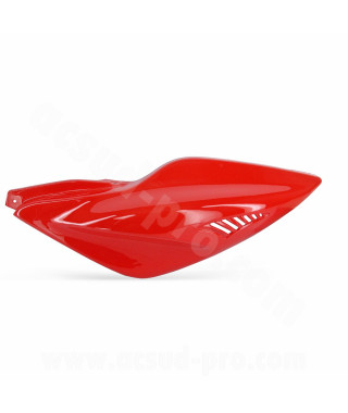 CAPOT ARRIERE GAUCHE ADAPT. MBK NITRO / YAMAHA AEROX ROUGE SCUDERIA