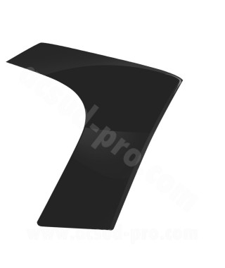 CAPOT AVANT LATERAL DROIT ADAPT. YAMAHA TMAX 500cc 2008-2011 NOIR BRILLANT