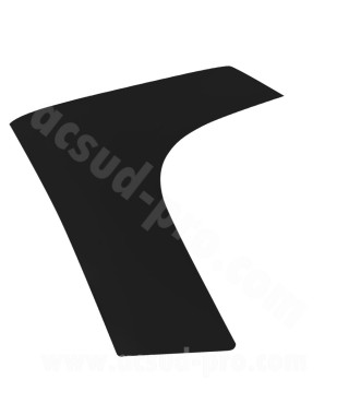 CAPOT AVANT LATERAL GAUCHE ADAPT. YAMAHA TMAX 500cc 2008-2011 NOIR MAT