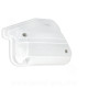 CAPOT DE FILTRE A AIR ADAPT. MBK 50 BOOSTER 1990-2003 / STUNT 1990-2003 / YAMAHA 50 BWS 1990-2003  BLANC