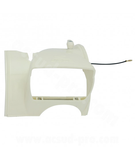 CAPOT DE PHARE ADAPT. SOLEX 3800 BLANC SANS OPTIQUE