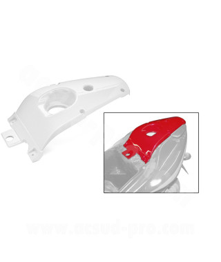 CAPOT / DOSSERET DE SELLE SCOOT ADAPT. MBK 50 NITRO 1997- 2012 / YAMAHA 50 AEROX 1997-2012 BLANC