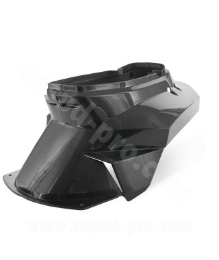 CAPOT MOTEUR ADAPT. MBK BOOSTER 2000 / YAMAHA BWS 2000  NOIR A PEINDRE NEW DESIGN