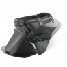 CAPOT MOTEUR ADAPT. MBK BOOSTER 2000 / YAMAHA BWS 2000  NOIR A PEINDRE NEW DESIGN