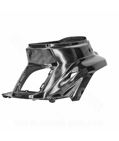 CAPOT MOTEUR ADAPT. MBK BOOSTER / YAMAHA BWS NOIR A PEINDRE