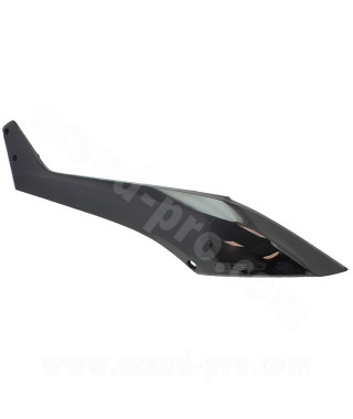 CAPOT MOTEUR ADAPT. YAMAHA TMAX 560CC 2020-2021  BOOMERANG GAUCHE NOIR BRILLANT