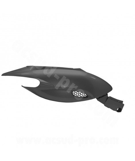 CAPOT MOTEUR DROIT ADAPT. GILERA STALKER NOIR METAL 1997-2011