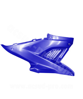 CAPOT MOTEUR DROIT ADAPT. MBK NITRO / YAMAHA AEROX BLEU METAL