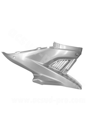 CAPOT MOTEUR DROIT ADAPT. MBK NITRO / YAMAHA AEROX GRIS METAL