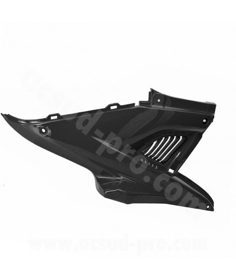 CAPOT MOTEUR DROIT ADAPT. MBK NITRO / YAMAHA AEROX NOIR METAL