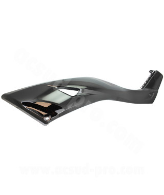 CAPOT MOTEUR DROIT ADAPT. YAMAHA XMAX 125cc 2018-2019  / 300cc 2017-2019  / 400cc 2018-2019 NOIR BRILLANT
