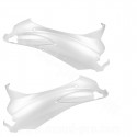 CAPOT MOTEUR DROIT + GAUCHE ADAPT. PIAGGIO  LIBERTY 50 / 125 / 150 / 200cc 2004-2014 BLANC PERLE