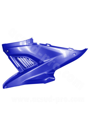 CAPOT MOTEUR GAUCHE ADAPT. MBK NITRO / YAMAHA AEROX BLEU METAL
