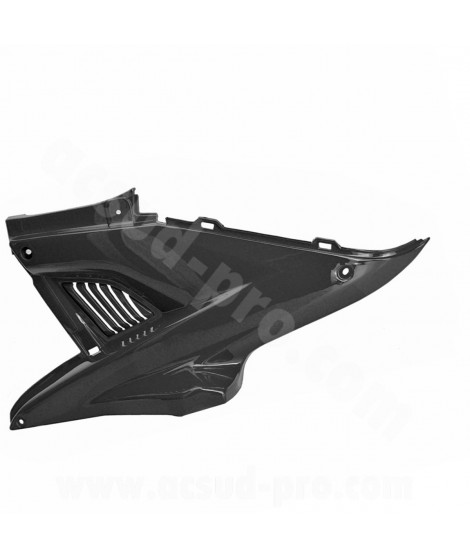 CAPOT MOTEUR GAUCHE ADAPT. MBK NITRO / YAMAHA AEROX NOIR METAL