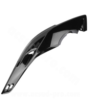 CAPOT MOTEUR GAUCHE ADAPT. YAMAHA TMAX 500cc 2001-2007 NOIR BRILLANT (TYPE ORIGINE)
