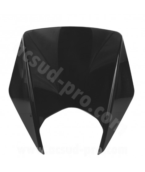 CAPOT TETE DE FOURCHE ADAPT KIT CARROSSERIE ADAPT. DERBI SENDA DRD XTREME (2010-2015) NOIR