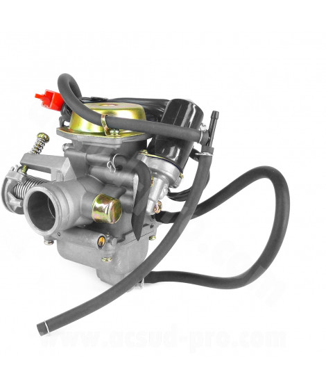 CARBURATEUR  COMPLET ADAPT. SCOOTER 125CC GY6 4T / TNT MOTOR SCOOTERONE 125CC (SCOOTER 125CC CHINOIS 152 QMI)