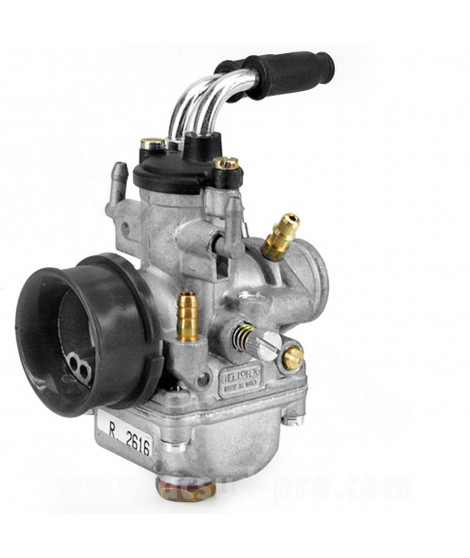 CARBURATEUR DELLORTO PHBG 19 DD (MONTAGE SOUPLE - AVEC GRAISSAGE - SANS DEPRESSION - STARTER CABLE) REF 2685
