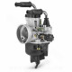 CARBURATEUR DELLORTO PHVB 19 DD (MONTAGE SOUPLE - AVEC GRAISSAGE - STARTER A CABLE) REF 1179
