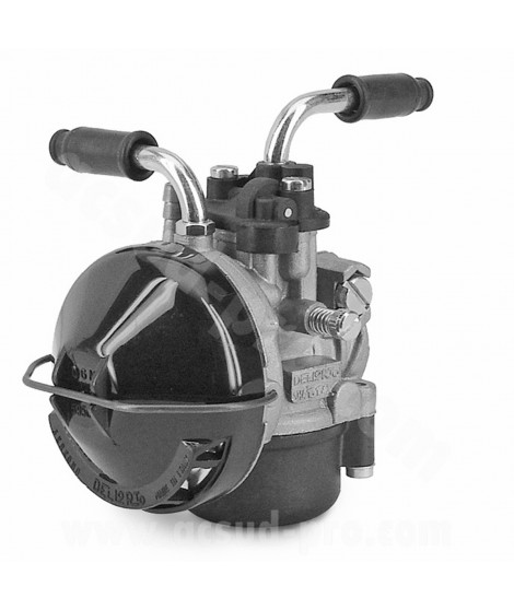CARBURATEUR DELLORTO SHA 16/16 C (MONTAGE RIGIDE - SANS GRAISSAGE - STARTER A CABLE - AVEC FILTRE A AIR) (REF 2150)