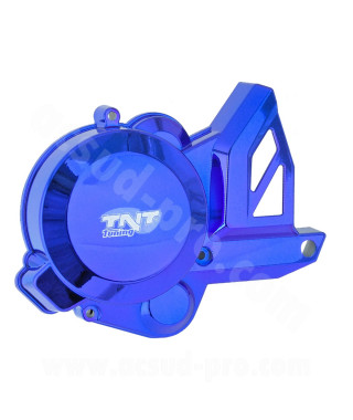 CARTER ALLUMAGE MOTO ADAPT. DERBI SENDA NM BLEU ANODISE (EURO 3)