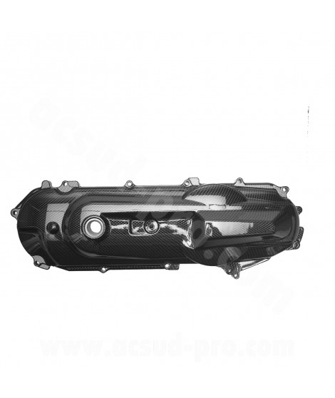 CARTER VARIATEUR SCOOTER ADAPT. MBK BOOSTER SPIRIT - NAKED - NEXT - ROCKET - STUNT - BWS - NG - SLIDER - SPY  IMITATION CARBONE