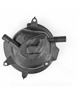 CARTER + VOLUTE POMPE A EAU SCOOTER ADAPT. PEUGEOT SPEEDFIGHT / X-FIGHT / X-RACE (OEM : 734428 / 743278) NOIR