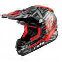 CASQUE CROSS VOODOO RIDE ICON RED SC15  XL