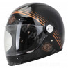 CASQUE INTEGRAL ARCHIVE VINTAGE THE LEGEND FIBRE BLACK / GOLD TAILLE    M