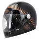CASQUE INTEGRAL ARCHIVE VINTAGE THE LEGEND FIBRE BLACK / GOLD TAILLE  XL