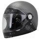CASQUE INTEGRAL ARCHIVE VINTAGE THE LEGEND FIBRE GREY TAILLE     S