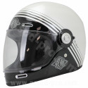 CASQUE INTEGRAL ARCHIVE VINTAGE THE LEGEND FIBRE WHITE TAILLE XXL