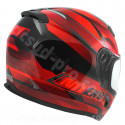 CASQUE INTEGRAL NOEND RACE BY OCD RED SA36 DOUBLE VISIERE   L