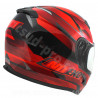 CASQUE INTEGRAL NOEND RACE BY OCD RED SA36 DOUBLE VISIERE   L