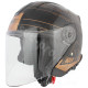 CASQUE JET MAX NOEND DOUBLE ECRAN UNION BLACK GOLD     XS