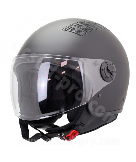 CASQUE JET NOEND PURE SC-31 NOIR MAT    M (ECE 22.06)