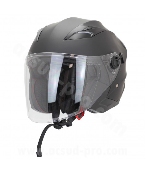 CASQUE JET NOEND PURE SC-32 MAT DOUBLE ECRAN XXL (ECE 22.06)