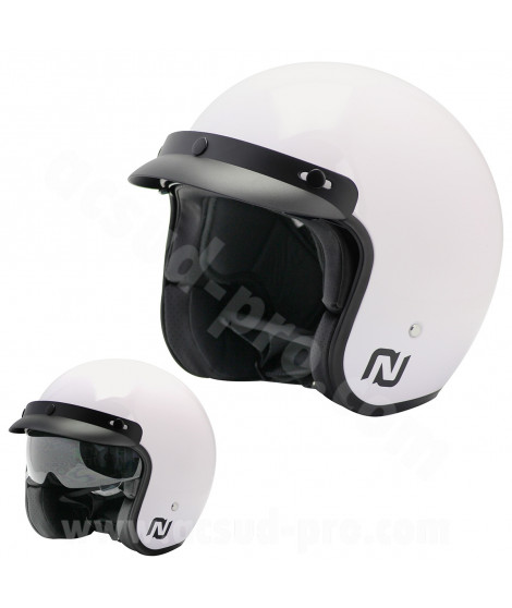 CASQUE JET NOEND SUN SERIES BLANC BRILLANT     XS