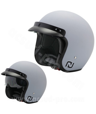 CASQUE JET NOEND SUN SERIES GRIS MAT     XS