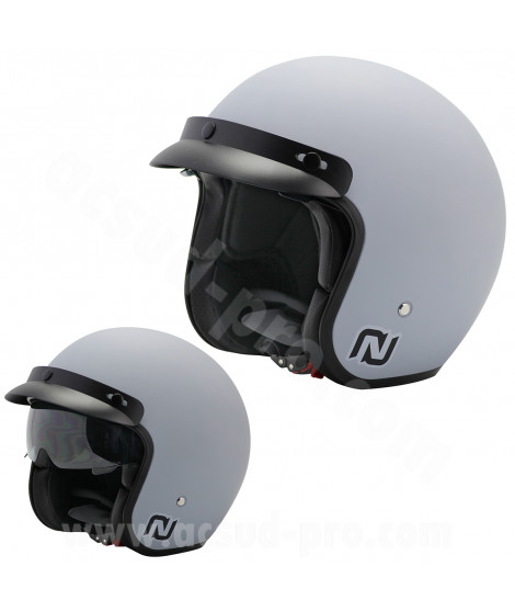 CASQUE JET NOEND SUN SERIES GRIS MAT     XS