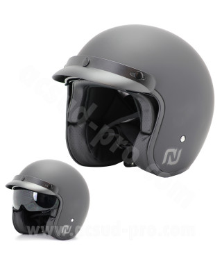 CASQUE JET NOEND SUN SERIES NOIR MAT     XS