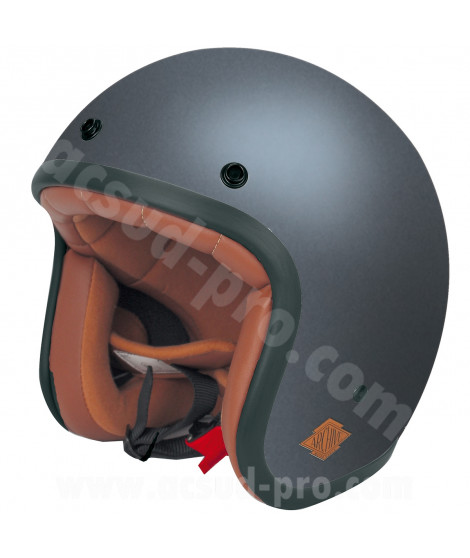 CASQUE JET NOEND TRIBUTE ARCHIVE TITANIUM GREY     XS