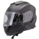 CASQUE MODULABLE NOEND PURE SC-34 DOUBLE ECRAN NOIR MAT   L (ECE 22.06)