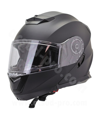 CASQUE MODULABLE NOEND PURE SC-34 DOUBLE ECRAN NOIR MAT   L (ECE 22.06)