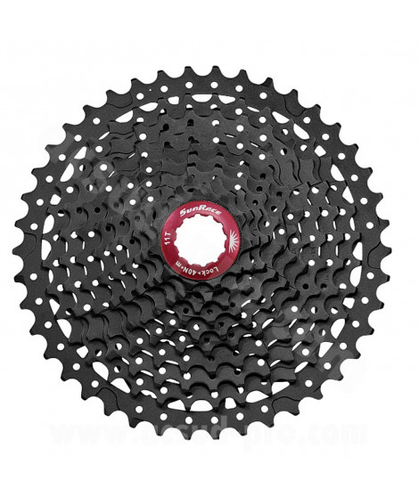 CASSETTE 10 VITESSES 11-42 SUNRACE NOIR