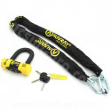 CHAINE ANTIVOL X.LOCK 120 AVEC BLOC DISQUE XTREM MINI AUVRAY CLASSE SRA