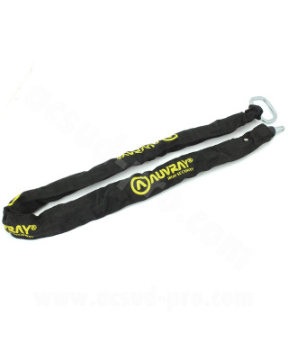 CHAINE LASSO PLUG AUVRAY POUR ANTIVOL Ø5.5mmx0.90m (Compatible Mega Lock)
