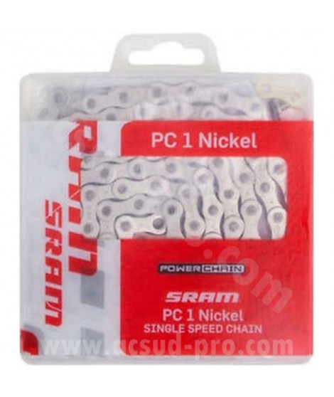 CHAINE VELO 1V. SRAM PC-1 114 MAILLONS 3.30