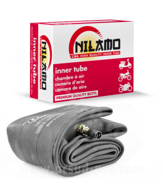 CHAMBRE A AIR MOTO 17" 3.00 / 3.25-17 (100/80-17. 110/80-17. 110/70-17.  120/70-17) NILAMO VALVE TR4